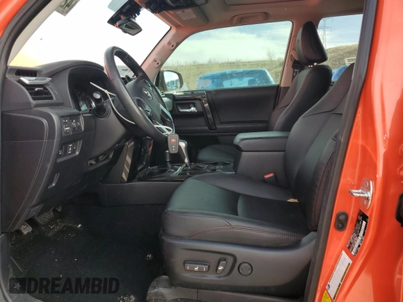2023 Toyota 4Runner TRD Pro with VIN JTELU5JR4P6140079, listed as a Copart auction lot 42431125 with 22,979 mi miles and Salvage title. Bid and sale history available at DreamBid. Image 7.