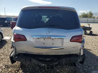 2017 Infiniti QX80 with VIN JN8AZ2NE6H9156016, listed as a Copart auction lot 72435714 with 119,298 mi miles and Salvage Title. Bid and sale history available at carsss.com. Image 6.