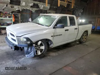 2012 Ram 1500 Express с VIN 1C6RD7FT8CS283088, выставлен на аукционе Copart как лот 62008505 с пробегом 195 523 миль миль и Чистый • Clean title. История ставок и продаж доступна на DreamBid. Изображение 1.