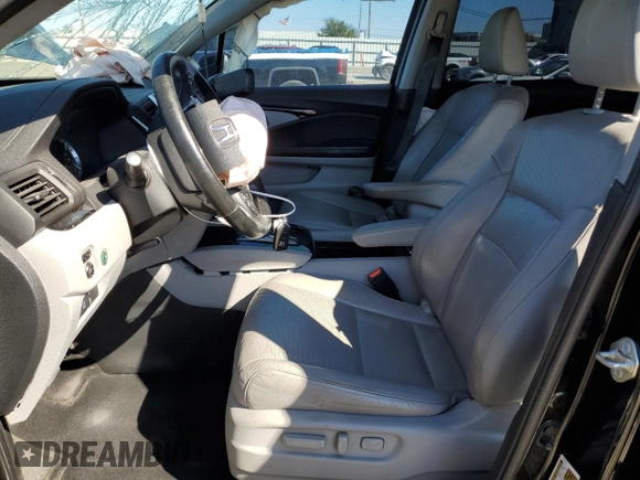 2016 Honda Pilot Elite with VIN 5FNYF6H06GB115707, listed as a Copart auction lot 45553295 with 0 mi miles and Salvage Title. Bid and sale history available at carsss.com. Image 7.
