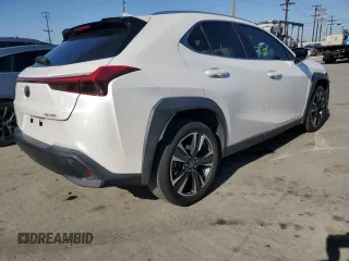 2019 Lexus UX with VIN JTHY3JBH3K2002849, listed as a Copart auction lot 52807475 with 54,593 mi miles and Salvage Title. Bid and sale history available at carsss.com. Image 3.