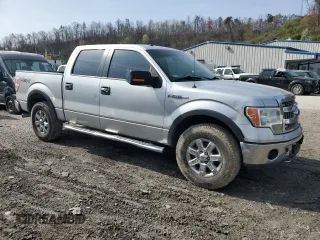 2014 Ford F-150 XL with VIN 1FTFW1EF1EKD43603, listed as a Copart auction lot 51505975 with 204,240 mi miles and Salvage Title. Bid and sale history available at carsss.com. Image 4.