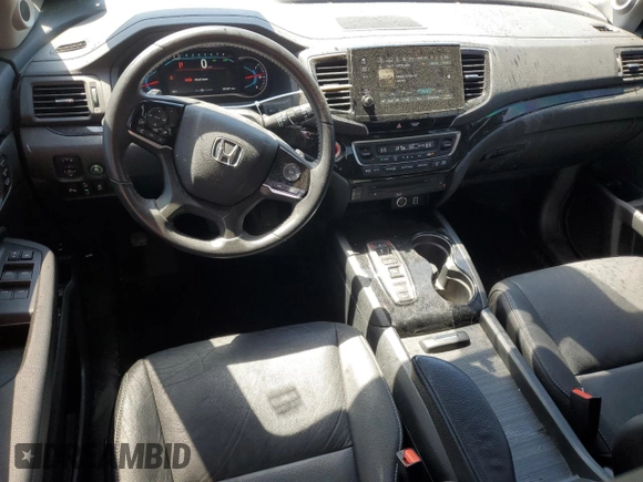2022 Honda Pilot Touring 7-Passenger with VIN 5FNYF5H60NB032950, listed as a Copart auction lot 53084725 with 46,369 mi miles and Salvage title. Bid and sale history available at DreamBid. Image 8.