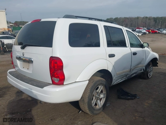 2004 Dodge Durango SLT with VIN 1D4HD48N44F217233, listed as a IAAI auction lot 41792773 with 105,741 mi miles. Bid and sale history available at carsss.com. Image 4.