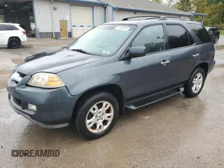 2006 Acura MDX Touring with VIN 2HNYD18676H504632, listed as a Copart auction lot 72960494 with 271,105 mi miles and Salvage Title. Bid and sale history available at carsss.com. Image 1.