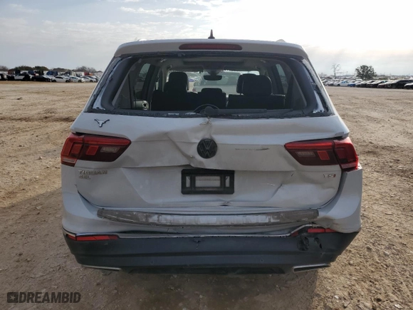 2018 Volkswagen Tiguan SEL Premium with VIN 3VV5B7AX6JM156841, listed as a Copart auction lot 88138225 with 93,460 mi miles and Salvage Title. Bid and sale history available at carsss.com. Image 6.