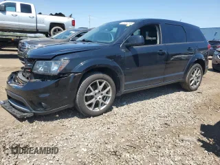 2015 Dodge Journey R/T z VIN 3C4PDDEG5FT740400, wystawiony jako Copart lot #57029715 z przebiegiem 110 192 mil mil oraz Czysty tytuł • Clean title. Historia ofert i sprzedaży dostępna na DreamBid. Obrazek 1.