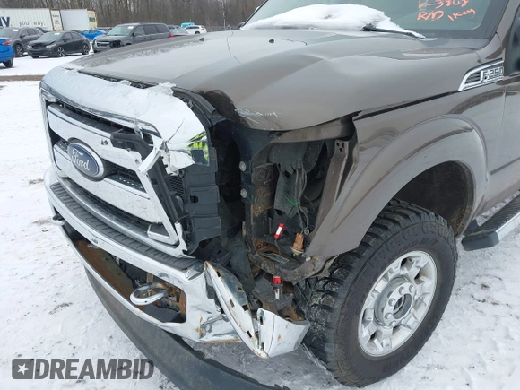 2015 Ford F-250 Lariat with VIN 1FT7W2B6XFEA43802, listed as a IAAI auction lot 41076297 with 202,520 mi miles and . Bid and sale history available at DreamBid. Image 6.