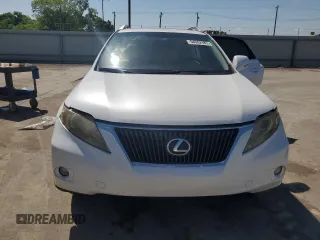 2010 Lexus RX 350 with VIN JTJZK1BA0A2400091, listed as a Copart auction lot 54062485 with 119,964 mi miles and Salvage Title. Bid and sale history available at carsss.com. Image 5.