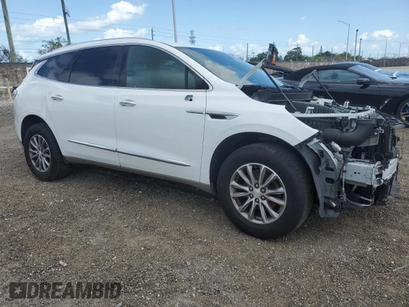 2022 Buick Enclave Essence with VIN 5GAERBKW1NJ181248, listed as a Copart auction lot 52755085 with 112,485 mi miles and Clean Title. Bid and sale history available at carsss.com. Image 4.