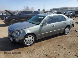 2003 Lexus LS 430 with VIN JTHBN30F230111992, listed as a Copart auction lot 48974605 with Not Provided miles and Salvage Title. Bid and sale history available at DreamBid. Image 1.