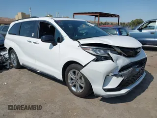 2023 Toyota Sienna XSE z VIN 5TDDSKFC3PS107558, wystawiony jako IAAI lot #42359357 z przebiegiem 143 320 mil mil oraz . Historia ofert i sprzedaży dostępna na DreamBid. Obrazek 1.
