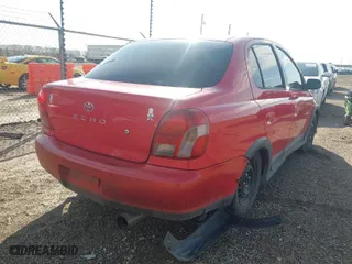 2001 Toyota ECHO with VIN JTDBT123810179774, listed as a IAAI auction lot 41913706 with NaN miles. Bid and sale history available at carsss.com. Image 4.