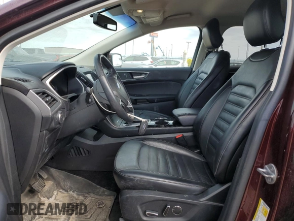 2018 Ford Edge SEL with VIN 2FMPK3J98JBB73476, listed as a Copart auction lot 50545465 with 114,815 mi miles and Salvage Title. Bid and sale history available at carsss.com. Image 7.