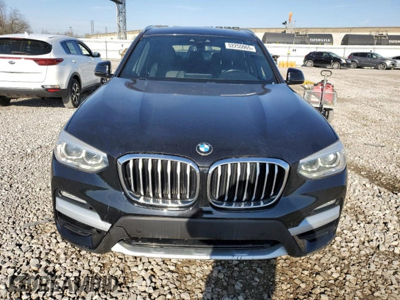 2019 BMW X3 xDrive30i with VIN 5UXTR9C53KLD97124, listed as a Copart auction lot 52255065 with 144,994 mi miles and Clean Title. Bid and sale history available at carsss.com. Image 5.