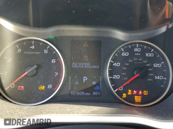 2020 Mitsubishi Eclipse Cross LE with VIN JA4AS4AA2LZ028342, listed as a Copart auction lot 48636915 with 101,609 mi miles and Clean title. Bid and sale history available at DreamBid. Image 9.