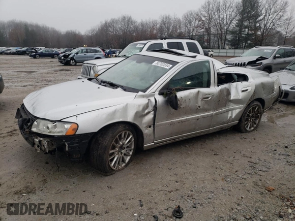 2007 Volvo S60 2.5L Turbo with VIN YV1RH592372614308, listed as a Copart auction lot 83752534 with 242,992 mi miles and Clean Title. Bid and sale history available at carsss.com. Image 1.