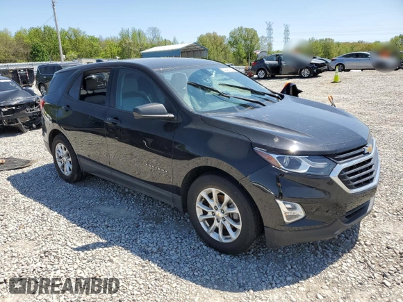 2019 Chevrolet Equinox LS with VIN 2GNAXHEV4K6255075, listed as a Copart auction lot 52241915 with 79,438 mi miles and Salvage Title. Bid and sale history available at DreamBid. Image 4.