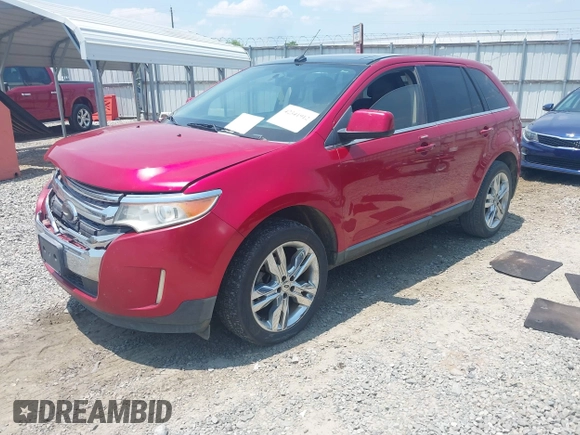 2011 Ford Edge Limited with VIN 2FMDK3KC4BBA49851, listed as a IAAI auction lot 42341912 with 165,000 mi miles and . Bid and sale history available at DreamBid. Image 17.