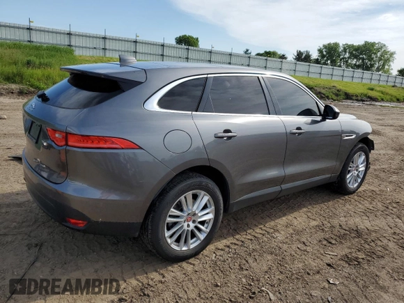 2017 Jaguar F-Pace 20d Prestige with VIN SADCK2BN8HA897798, listed as a Copart auction lot 58127985 with 106,650 mi miles and Clean title. Bid and sale history available at DreamBid. Image 3.
