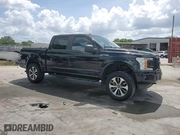 2019 Ford F-150 XL with VIN 1FTEW1EP2KFC68628, listed as a Copart auction lot 51612745 with 110,807 mi miles and Salvage Title. Bid and sale history available at carsss.com. Image 11.