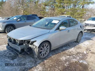 2019 Mazda 3 w/Select with VIN 3MZBPAAL4KM109139, listed as a IAAI auction lot 41421281 with 105,954 mi miles. Bid and sale history available at carsss.com. Image 2.