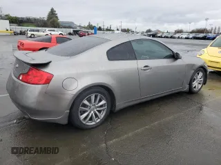2005 Infiniti G35 Coupe with VIN JNKCV54E15M419345, listed as a Copart auction lot 43798075 with 187,908 mi miles and Salvage Title. Bid and sale history available at carsss.com. Image 3.