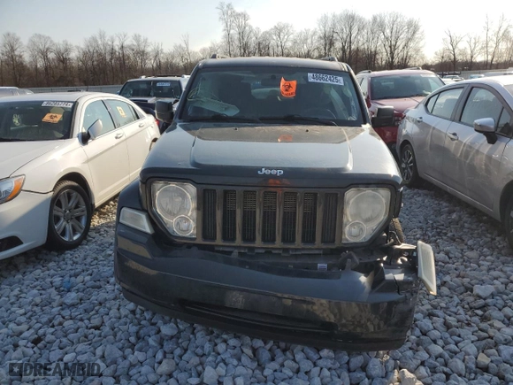 2008 Jeep Liberty Sport with VIN 1J8GN28K18W177630, listed as a Copart auction lot 48662425 with 184,644 mi miles and Salvage Title. Bid and sale history available at carsss.com. Image 5.