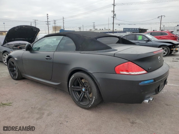 2009 BMW 6 Series M6 with VIN WBSEK935X9CY80091, listed as a Copart auction lot 43348935 with 128,438 mi miles and Clean Title. Bid and sale history available at carsss.com. Image 2.