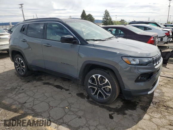 2023 Jeep Compass (RED) Edition z VIN 3C4NJDCN8PT572187, wystawiony jako Copart lot #56355855 z przebiegiem 38 506 mil mil oraz Nie do naprawy • Non repairable. Historia ofert i sprzedaży dostępna na DreamBid. Obrazek 4.