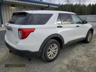 2021 Ford Explorer with VIN 1FMSK8BH6MGA24543, listed as a Copart auction lot 85352104 with 91,118 mi miles and Salvage Title. Bid and sale history available at carsss.com. Image 3.