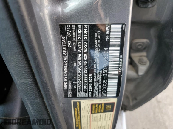 2013 Mercedes-Benz GLK 350 z VIN WDCGG5HB5DF973224, wystawiony jako Copart lot #50712955 z przebiegiem 138 064 mil mil oraz Szkoda całkowita • Salvage title. Historia ofert i sprzedaży dostępna na DreamBid. Obrazek 13.