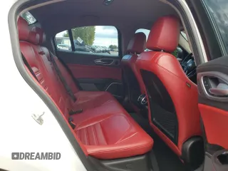 2019 Alfa Romeo Giulia Ti Sport with VIN ZARFANBN7K7600768, listed as a Copart auction lot 73277804 with 120,017 mi miles and Salvage Title. Bid and sale history available at carsss.com. Image 10.