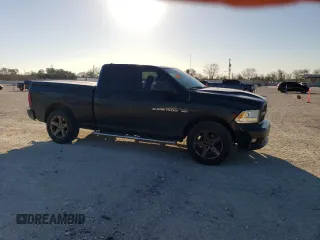 2012 Ram 1500 Sport with VIN 1C6RD7HT6CS188140, listed as a Copart auction lot 48506235 with 239,307 mi miles and Salvage title. Bid and sale history available at DreamBid. Image 4.