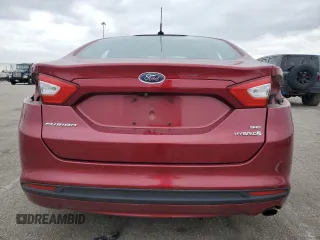 2016 Ford Fusion SE Hybrid with VIN 3FA6P0LU8GR184754, listed as a Copart auction lot 52637595 with 137,313 mi miles and Salvage Title. Bid and sale history available at carsss.com. Image 6.