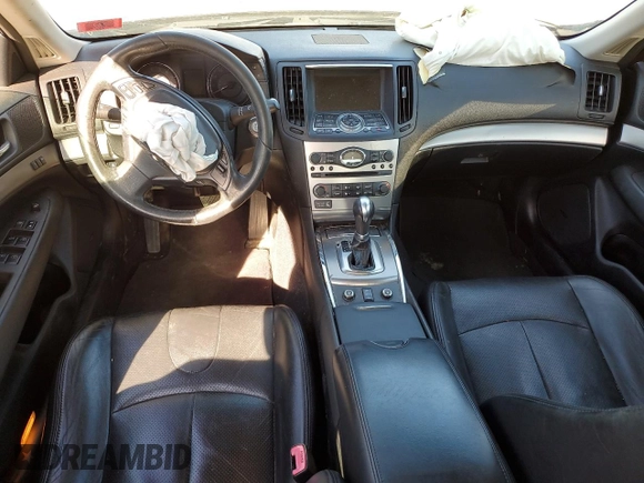 2013 Infiniti G37 x z VIN JN1CV6AR4DM754387, wystawiony jako Copart lot #46638355 z przebiegiem Nie podano mil oraz Szkoda całkowita • Salvage title. Historia ofert i sprzedaży dostępna na DreamBid. Obrazek 8.