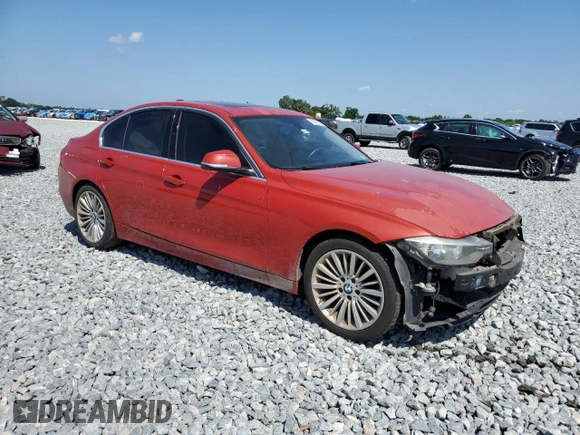 2015 BMW 3 Series 328i with VIN WBA3A5G59FNS88456, listed as a Copart auction lot 52586925 with 83,771 mi miles and Salvage Title. Bid and sale history available at DreamBid. Image 4.