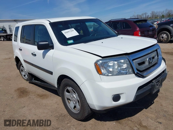 2011 Honda Pilot LX with VIN 5FNYF4H25BB037080, listed as a IAAI auction lot 42057399 with 146,790 mi miles and . Bid and sale history available at DreamBid. Image 1.