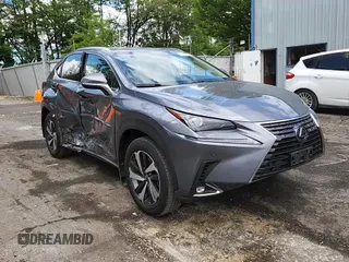2020 Lexus NX 300h with VIN JTJGJRDZ9L2143138, listed as a Copart auction lot 59030775 with 31,817 mi miles and Salvage title. Bid and sale history available at DreamBid. Image 14.