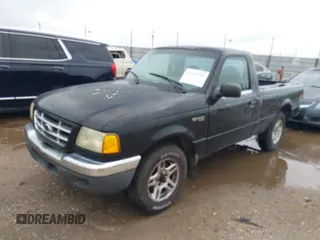 2003 Ford Ranger XL with VIN 1FTYR10D43PA35198, listed as a IAAI auction lot 41555955 with 209,794 mi miles. Bid and sale history available at carsss.com. Image 2.