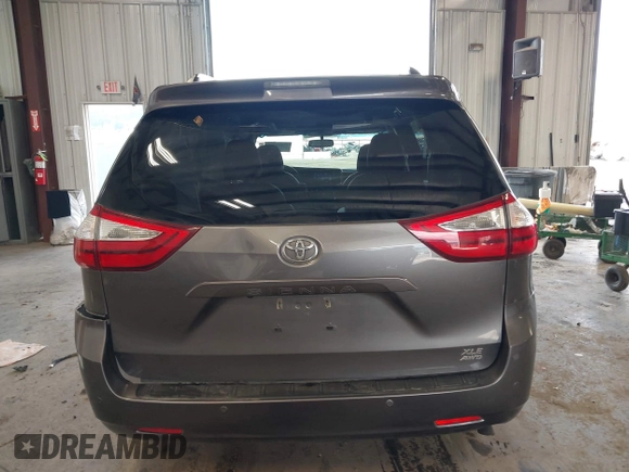 2017 Toyota Sienna with VIN 5TDDZ3DC5HS187614, listed as a IAAI auction lot 41934707 with 82,943 mi miles and . Bid and sale history available at DreamBid. Image 16.