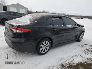 2021 Toyota Corolla L with VIN 5YFBPMBE9MP152360, listed as a Copart auction lot 83143844 with 136,981 mi miles and Salvage Title. Bid and sale history available at carsss.com. Image 3.