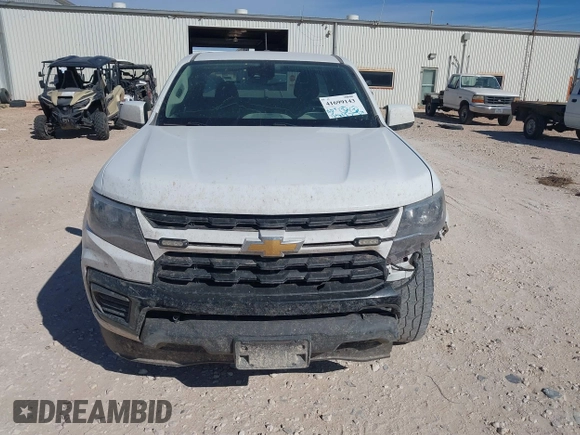 2022 Chevrolet Colorado 2WD LT z VIN 1GCHSCEA3N1118240, wystawiony jako IAAI lot #41699143 z przebiegiem 109 823 mil mil oraz . Historia ofert i sprzedaży dostępna na DreamBid. Obrazek 12.