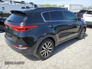 2018 Kia Sportage EX with VIN KNDPN3AC0J7322219, listed as a Copart auction lot 49298004 with 48,978 mi miles and Clean Title. Bid and sale history available at DreamBid. Image 3.