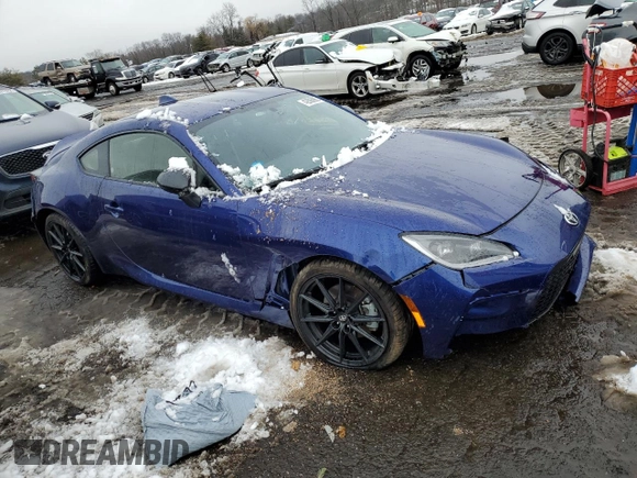 2023 Toyota GR86 Premium with VIN JF1ZNBF19P8758599, listed as a Copart auction lot 42606665 with 3,723 mi miles and Salvage Title. Bid and sale history available at carsss.com. Image 4.