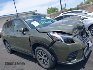 2023 Subaru Forester Premium with VIN JF2SKAECXPH510817, listed as a IAAI auction lot 42355001 with 26,052 mi miles and . Bid and sale history available at DreamBid. Image 14.