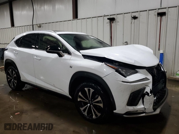 2021 Lexus NX with VIN JTJSARDZ2M2249779, listed as a Copart auction lot 47788925 with 40,491 mi miles and Salvage Title. Bid and sale history available at carsss.com. Image 4.