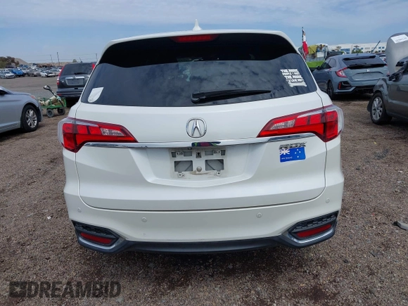 2017 Acura RDX Advance with VIN 5J8TB3H70HL001087, listed as a IAAI auction lot 41799341 with 125,205 mi miles and . Bid and sale history available at DreamBid. Image 16.