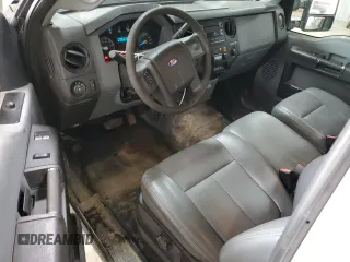 2015 Ford F-250 XL with VIN 1FTBF2A65FEB10141, listed as a Copart auction lot 65227535 with 163,790 mi miles and Salvage title. Bid and sale history available at DreamBid. Image 8.