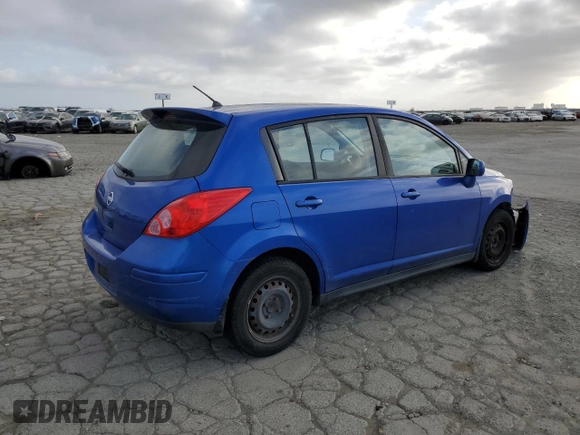 2009 Nissan Versa S with VIN 3N1BC13E19L414565, listed as a Copart auction lot 54275475 with 105,257 mi miles and Salvage Title. Bid and sale history available at DreamBid. Image 3.
